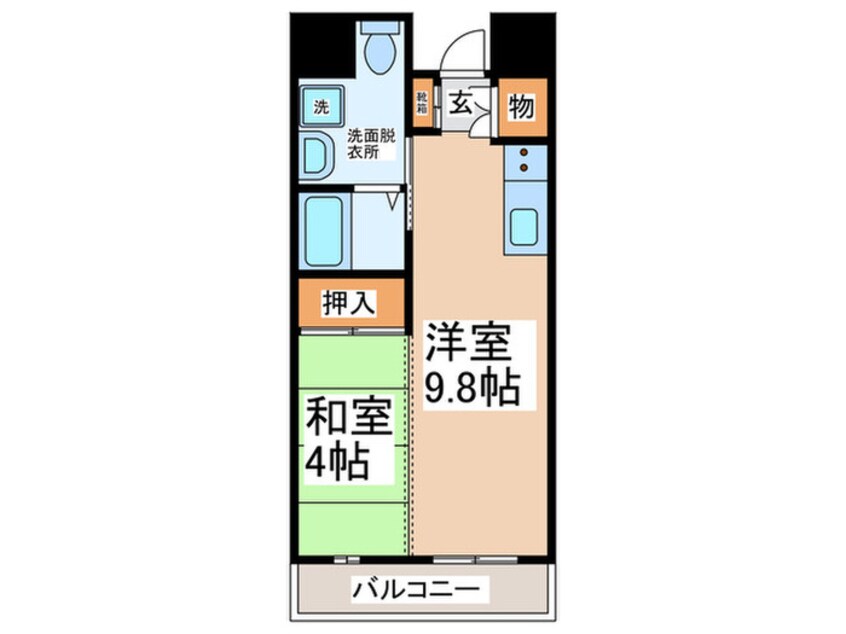 間取図 サンロワール和泉砂川