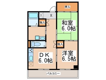 間取図 サンロワール和泉砂川