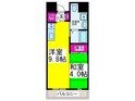 サンロワール和泉砂川の間取図