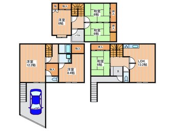 間取図 青山1丁目戸建