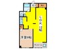 宝塚第壱コーポラス（812） 1LDKの間取り