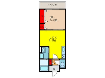 間取図 クリエオ－レ馬場町
