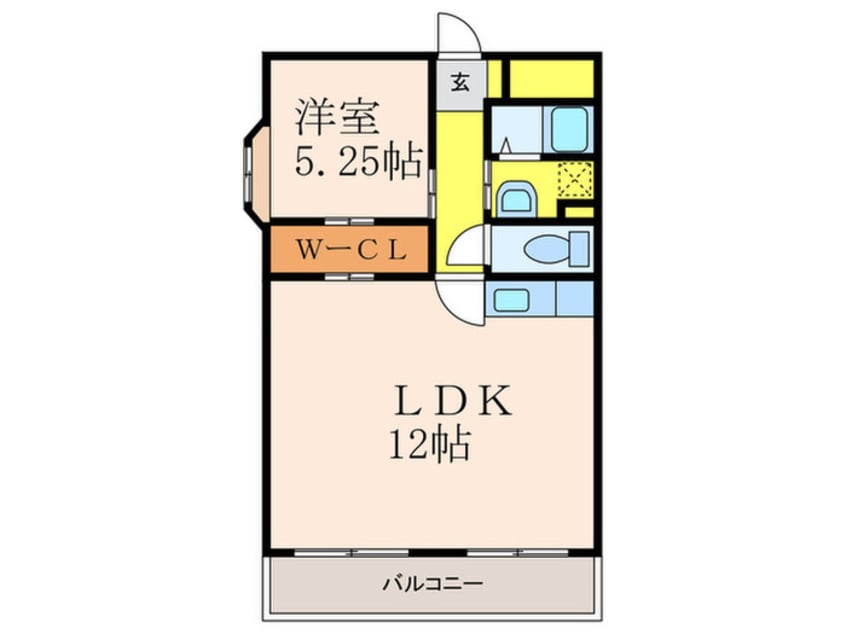 間取図 江坂パークビル