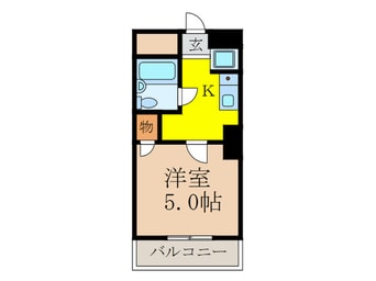 間取図 江坂パークビル