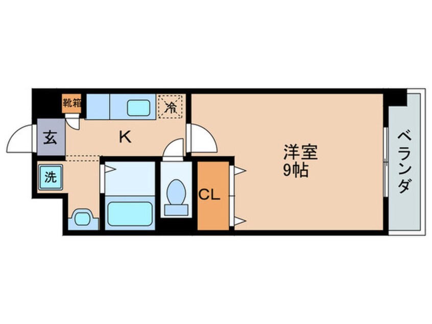 間取図 メゾン・ド・ベル－フ