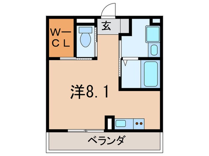 間取り図 Ｐスマイルカーサ　バラ公園