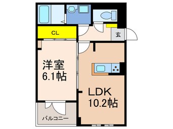 間取図 エレガントコーエイⅠ