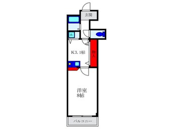 間取図 グランビア豊中