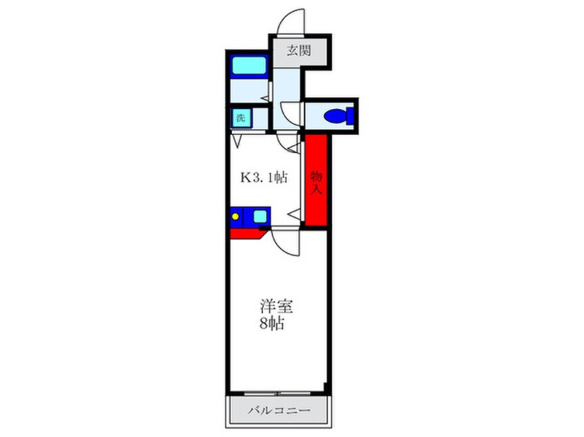 間取図 グランビア豊中