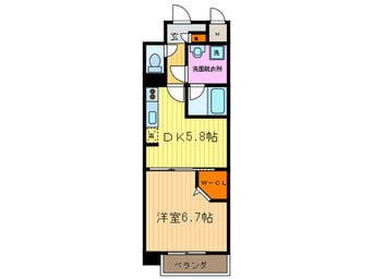 間取図 カンナビ－ノ