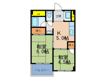 間取図 阪急西九条マンション