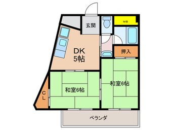 間取図 阪急西九条マンション