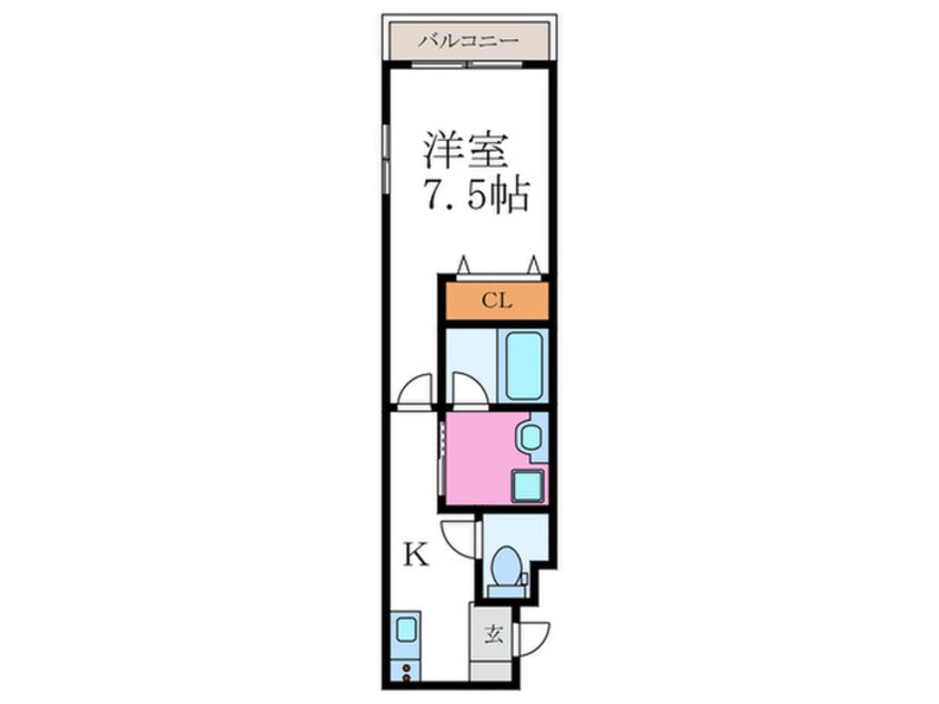 間取図 サイプレス西院