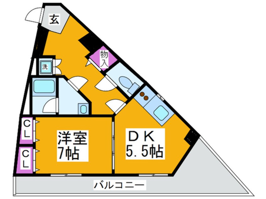 間取図 ヴァンティアン