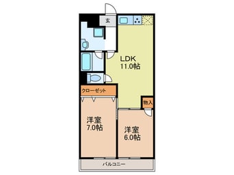 間取図 若草第一マンション