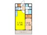 グランカーサ新大阪SOUTH 1LDKの間取り