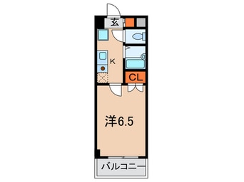 間取図 エクレ－ル六甲