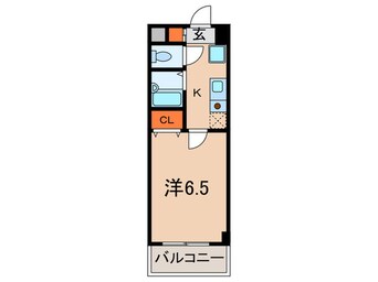 間取図 エクレ－ル六甲