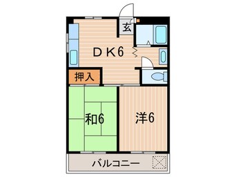 間取図 ハイツエタニティ－