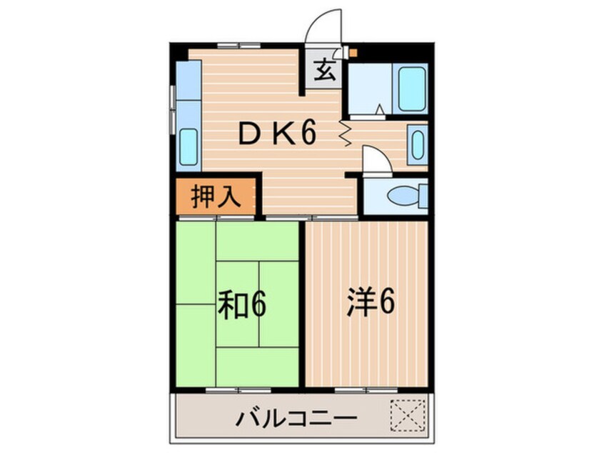 間取図 ハイツエタニティ－