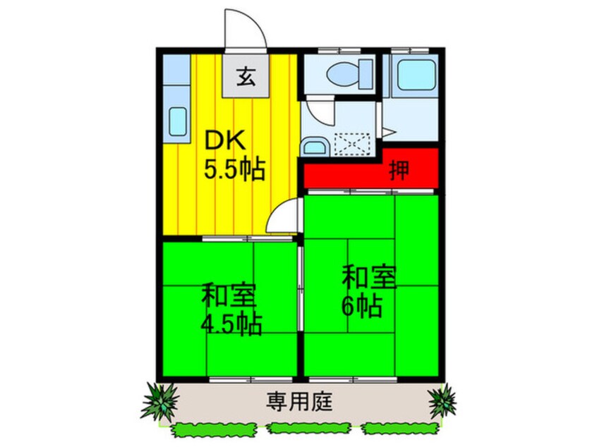 間取図 ゾンネンブル－メ