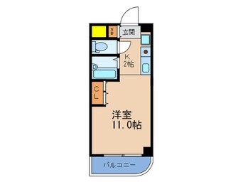 間取図 MSビル豊崎