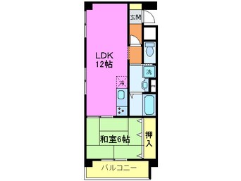 間取図 パラツェット下沢