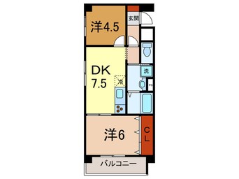 間取図 パラツェット下沢