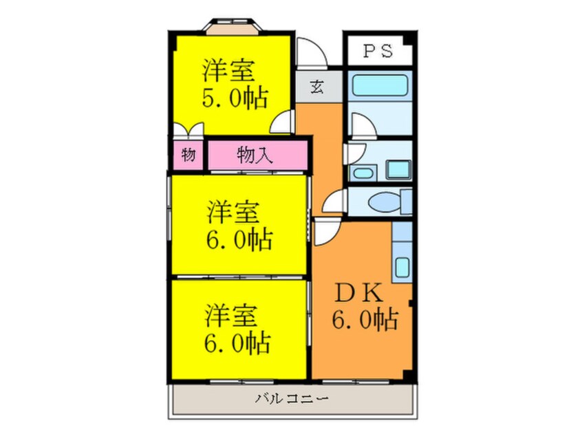 間取図 エクセル樋下