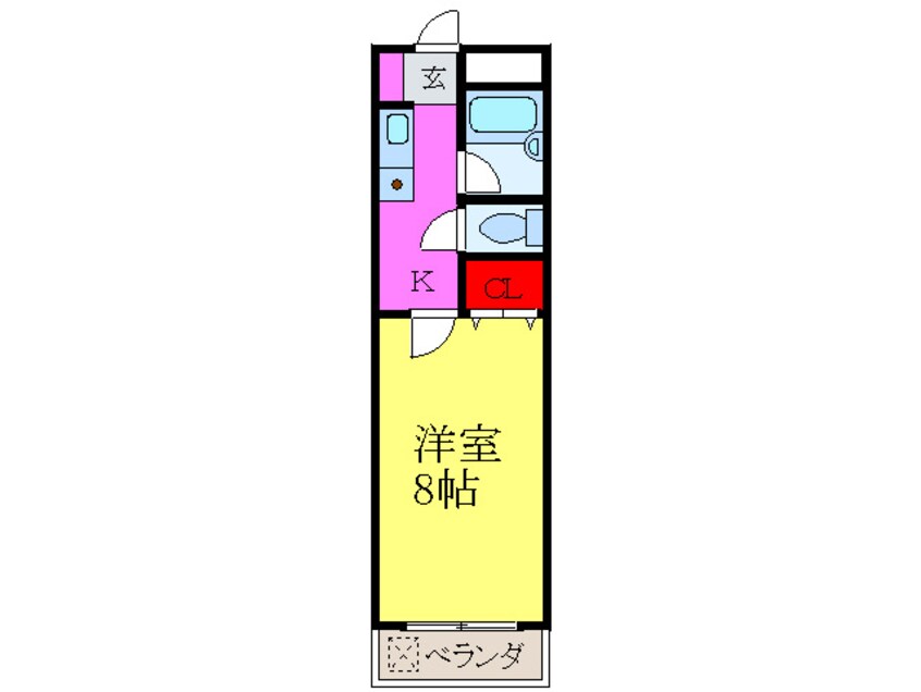 間取図 宮元7番館