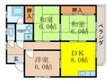 ヴィラコトブキの間取図