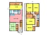 北旅篭町西3丁戸建て 5LDK+Sの間取り