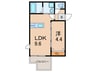 Ｔ－ＳＱＵＡＲＥ岡本 1LDKの間取り