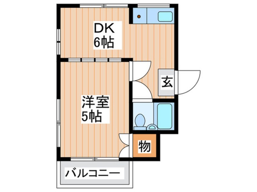 間取図 ヴィラ・ブランシェ