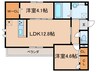仮）エクセル南塚口 2LDKの間取り