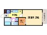 グラシュ－ズ・メゾン 1Kの間取り