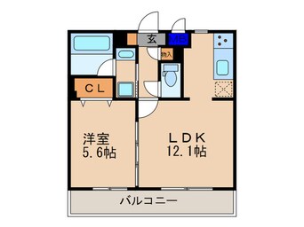 間取図 アンジュ京都天神川