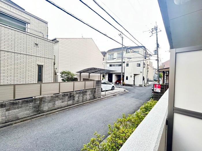 室内からの展望 アンジュ京都天神川