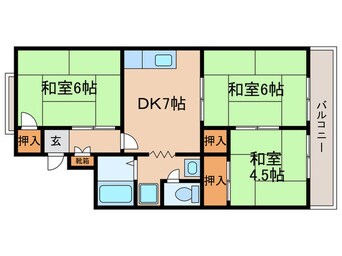 間取図 メゾン野々宮