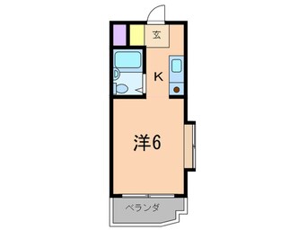 間取図 ダンディライオン石屋川Ⅱ