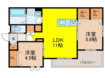 間取図 クレスト青葉丘
