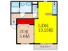 ボナ－ル島 1LDKの間取り