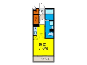 間取図 Ｆｒｏｎｔ　Ｈｏｕｓｅ　Ａ棟