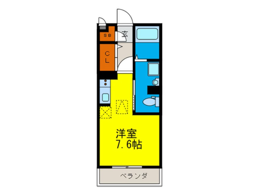 間取図 Ｆｒｏｎｔ　Ｈｏｕｓｅ　Ａ棟