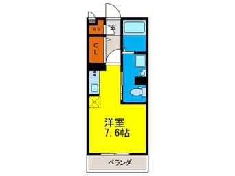 間取図 Ｆｒｏｎｔ　Ｈｏｕｓｅ　Ａ棟