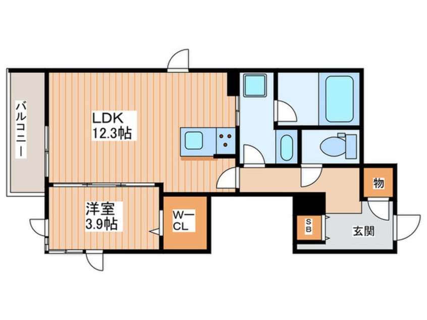 間取図 ShamaisonHoshida