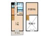 Ａｇｏｒａ東山 1LDKの間取り