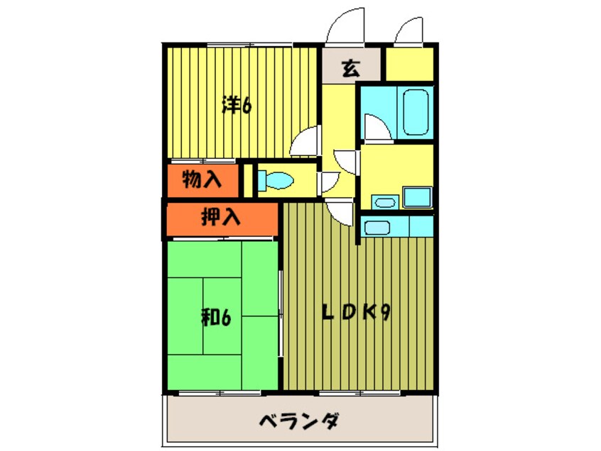 間取図 ファミーユ２