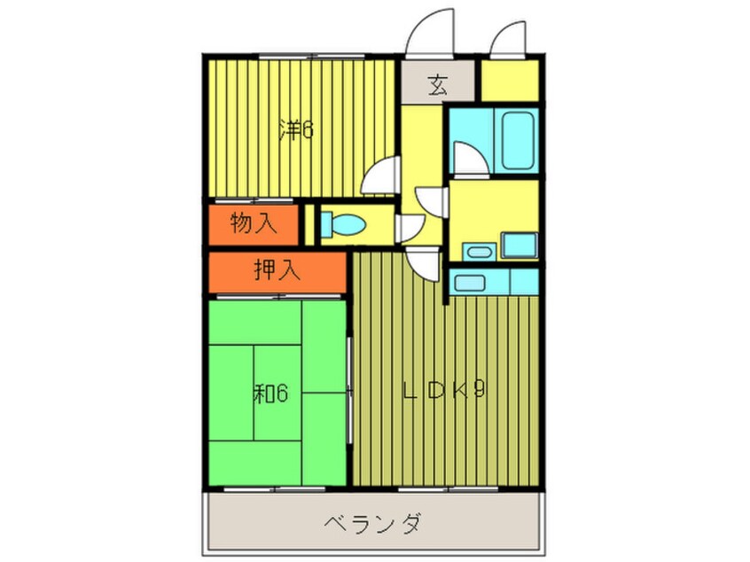 間取図 ファミーユ２