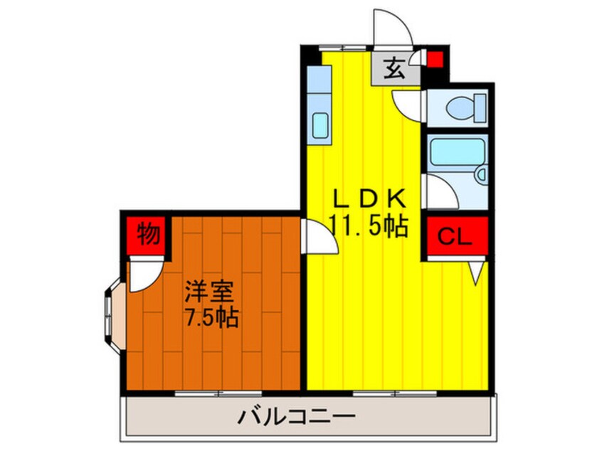 間取図 シャルマンＹＴ